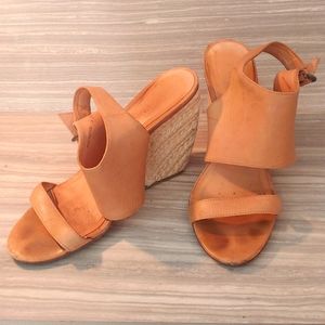 Size 9 Rebecca Minkoff leather wedge